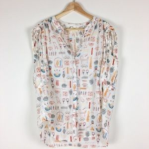 Hieroglyphics Blouse